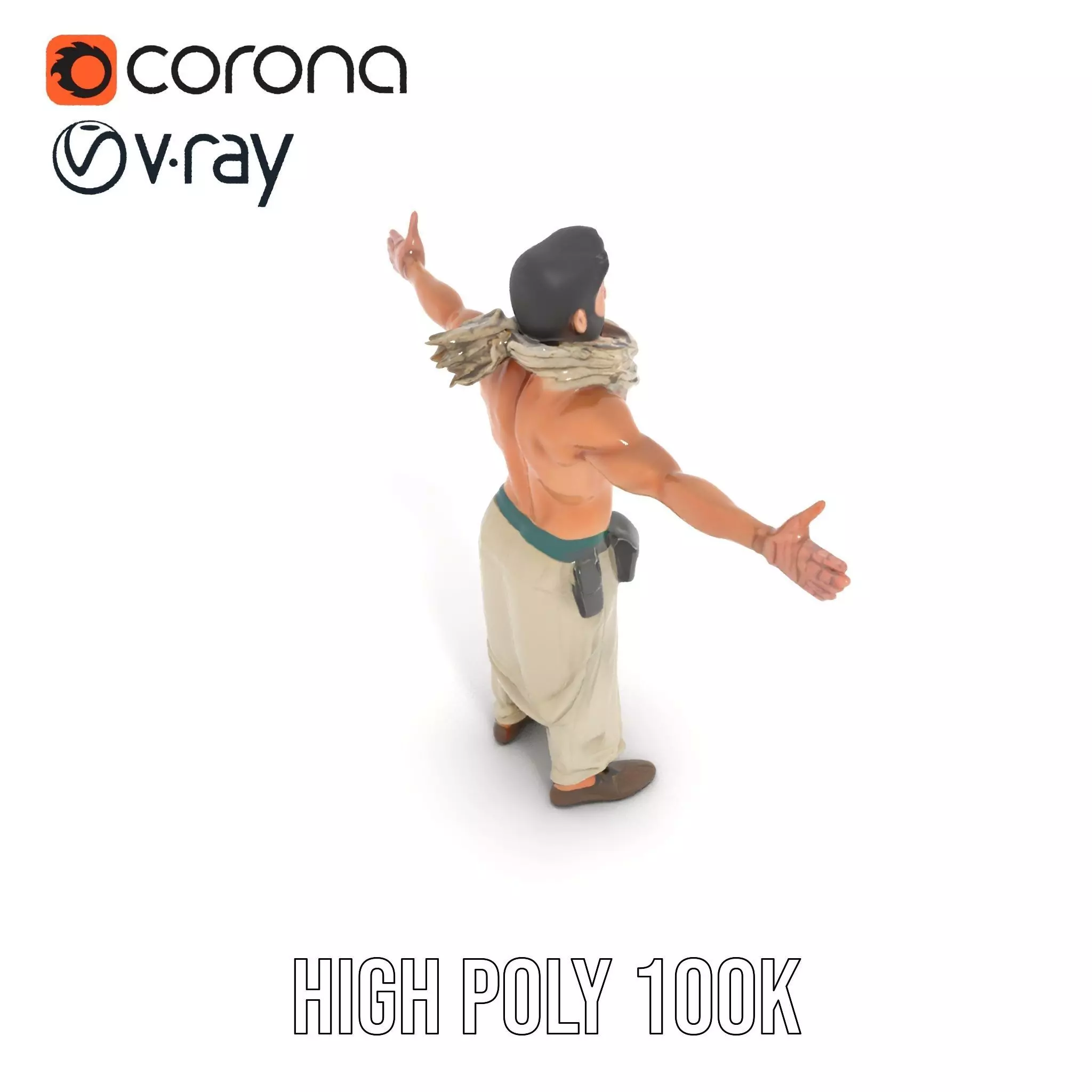 Desert Explorer model pack Low-poly 3D model_33