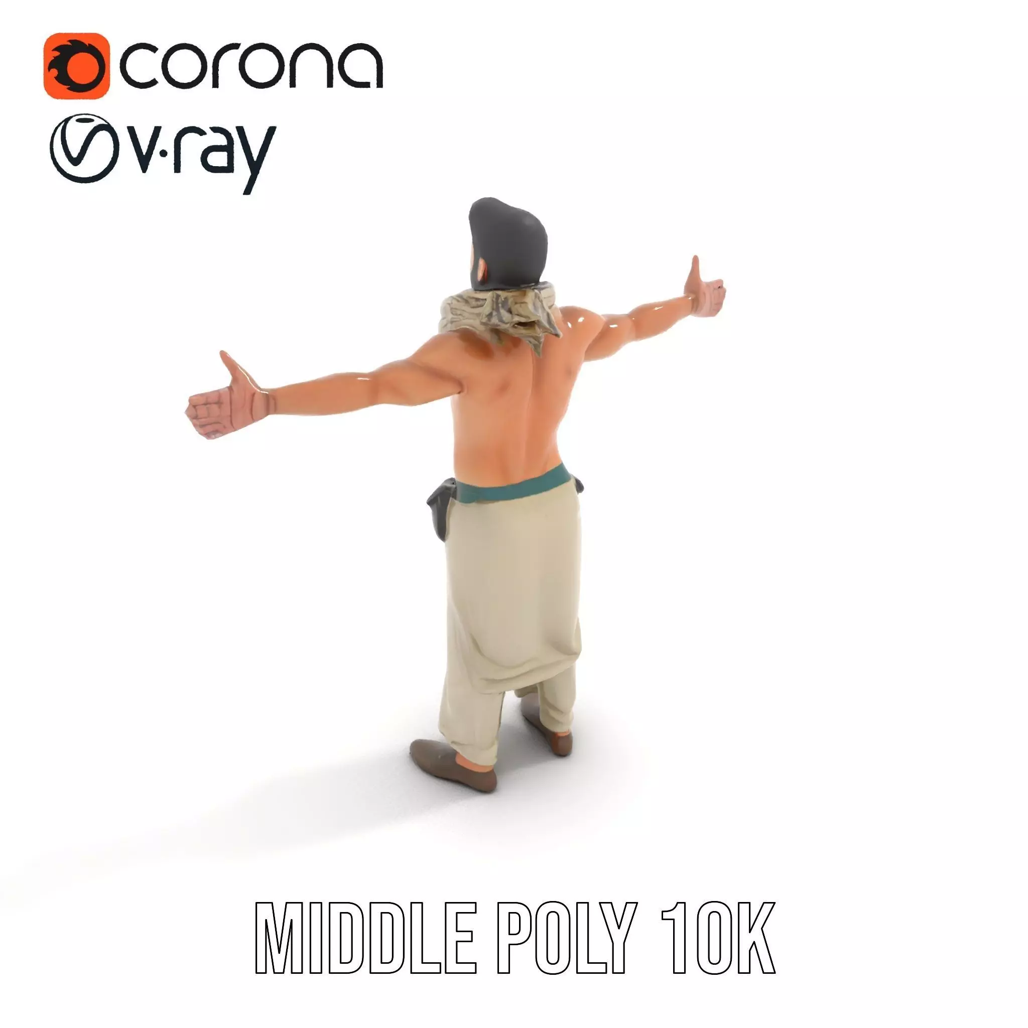 Desert Explorer model pack Low-poly 3D model_5