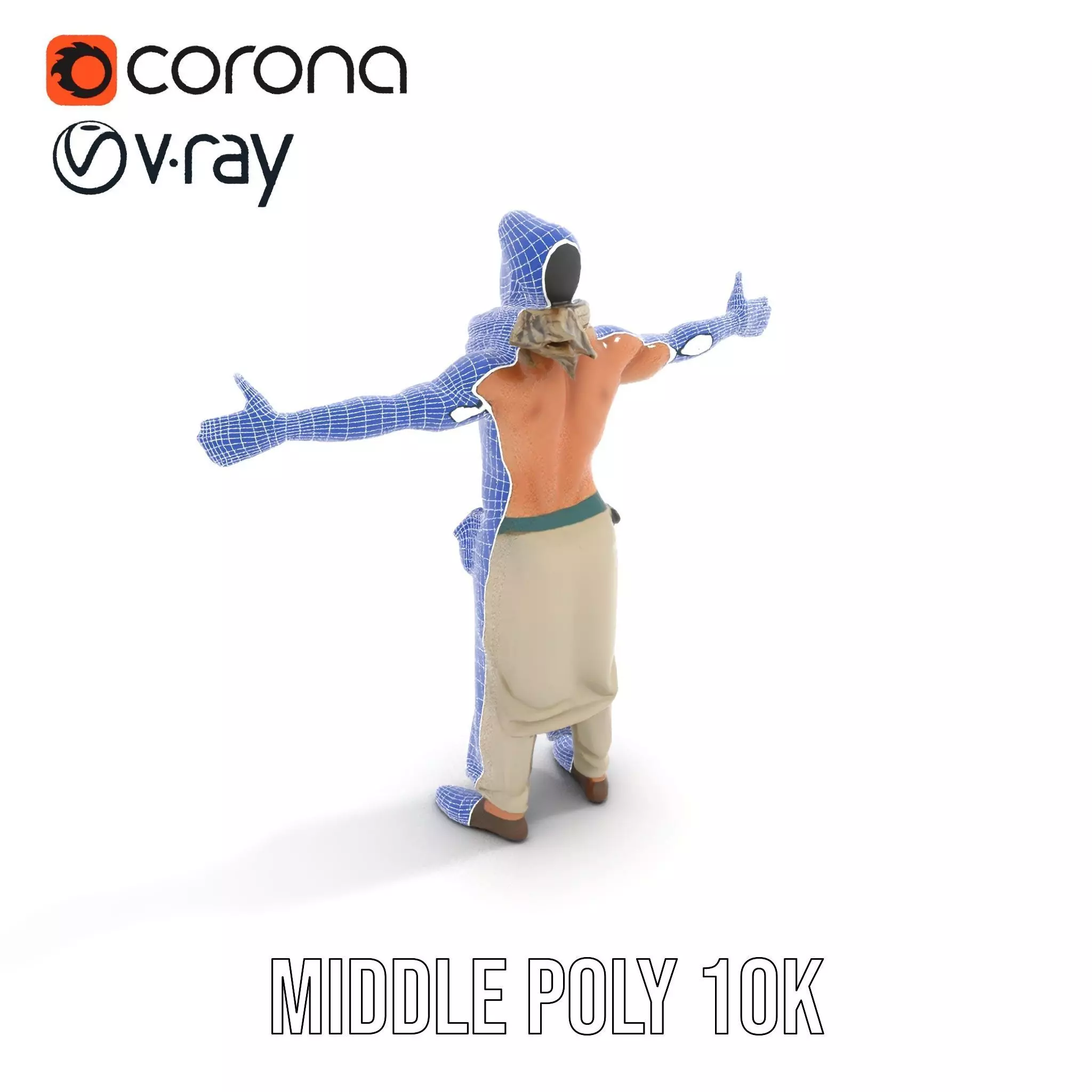 Desert Explorer model pack Low-poly 3D model_10