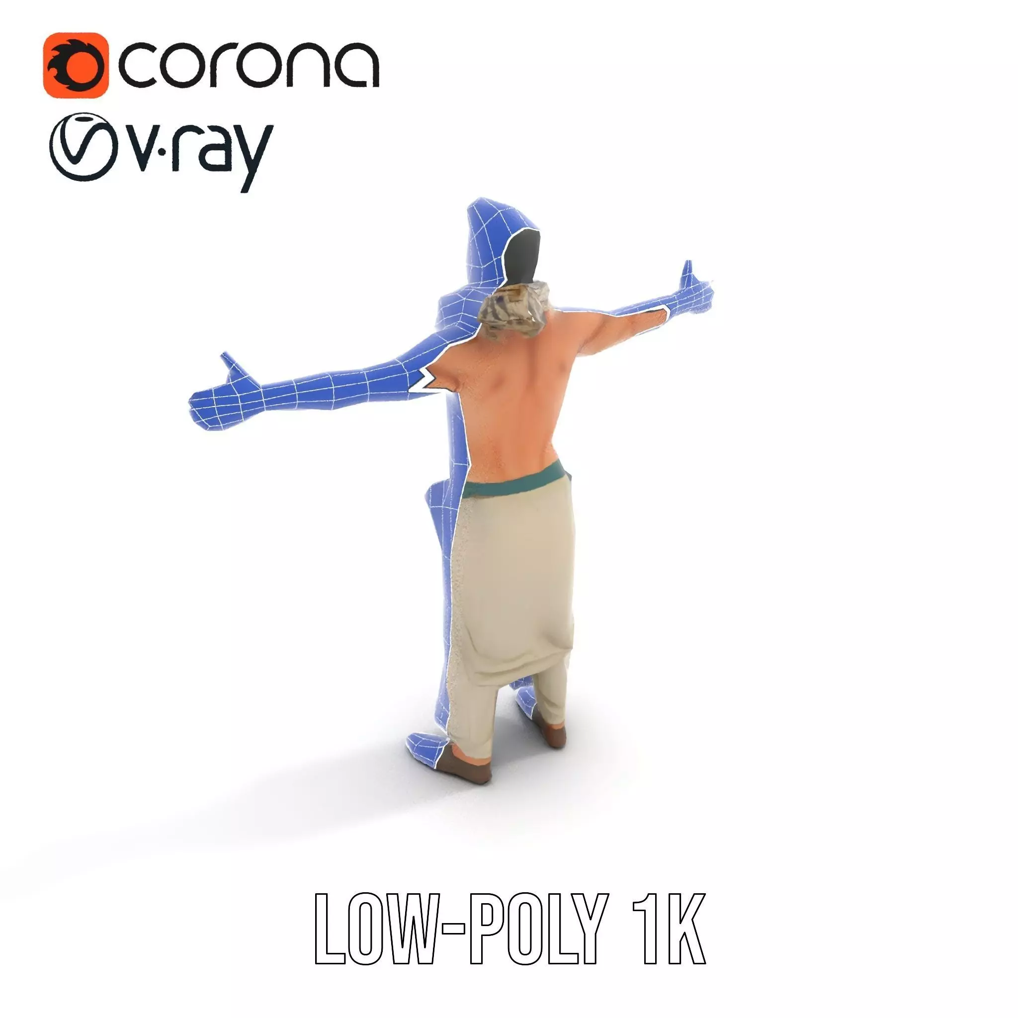 Desert Explorer model pack Low-poly 3D model_23