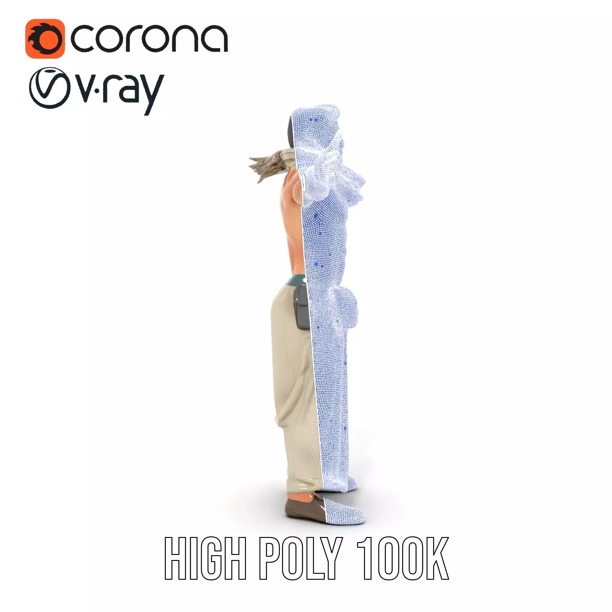 Desert Explorer model pack Low-poly 3D model_24