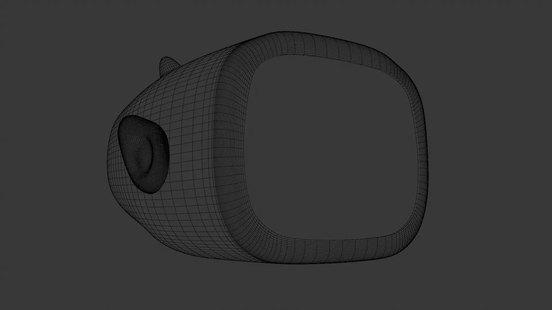 boop mini robot Low-poly 3D model_6