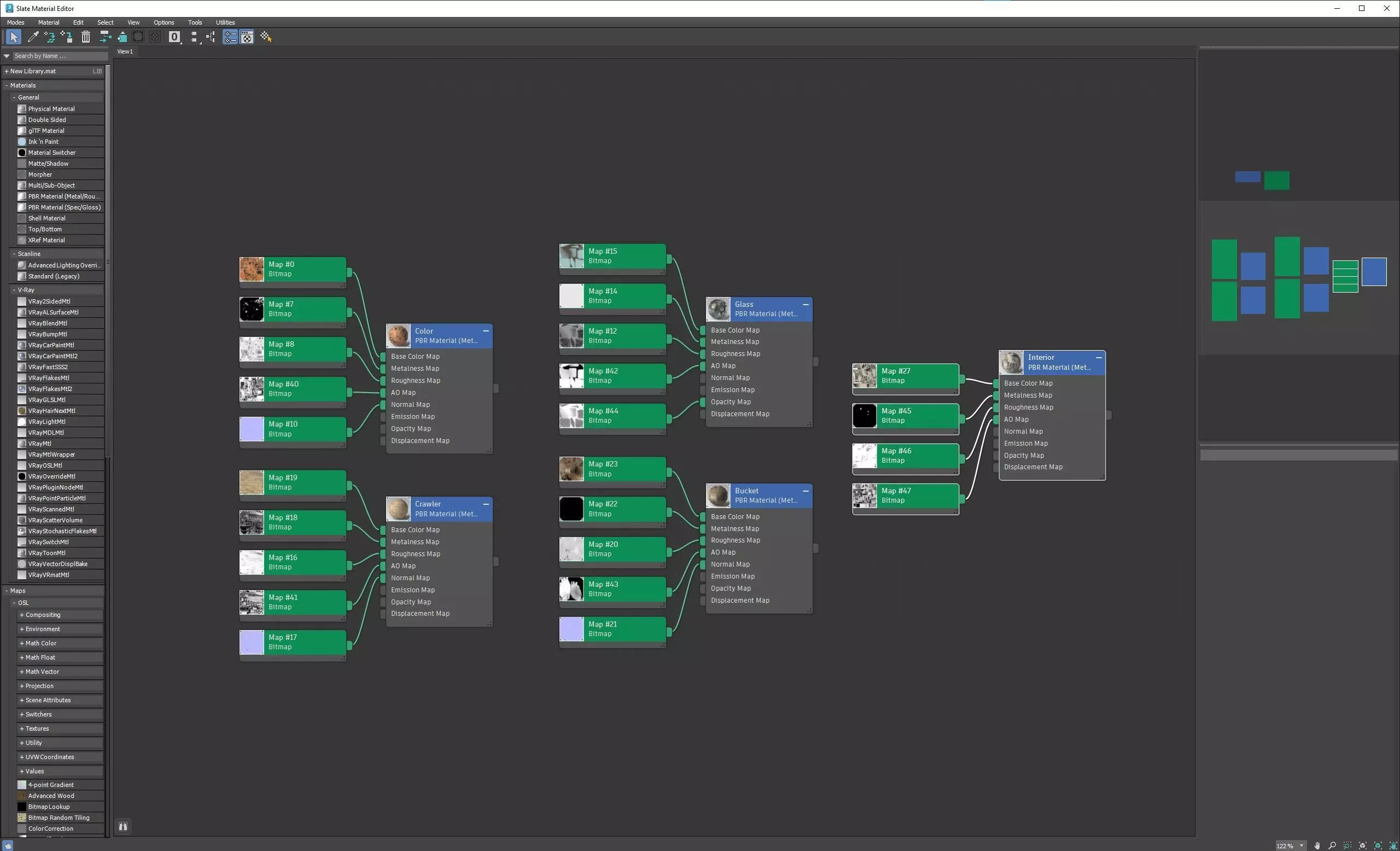 Generic PBR Rigged Excavator Low-poly 3D model_23