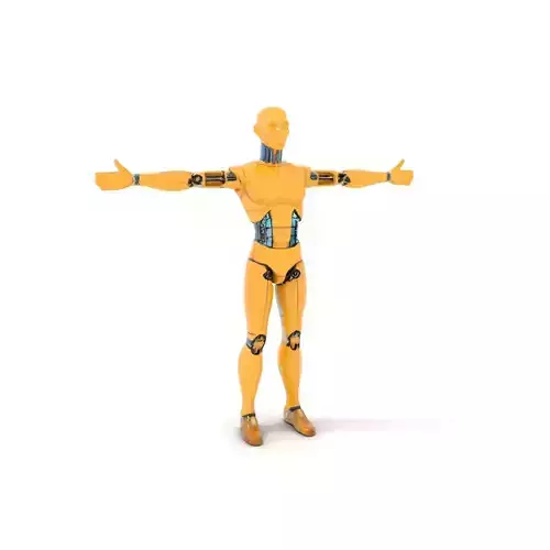 Golden Android model pack