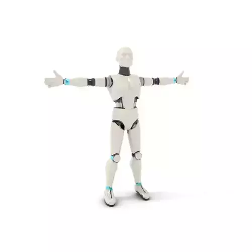 Sleek Android Robot model pack