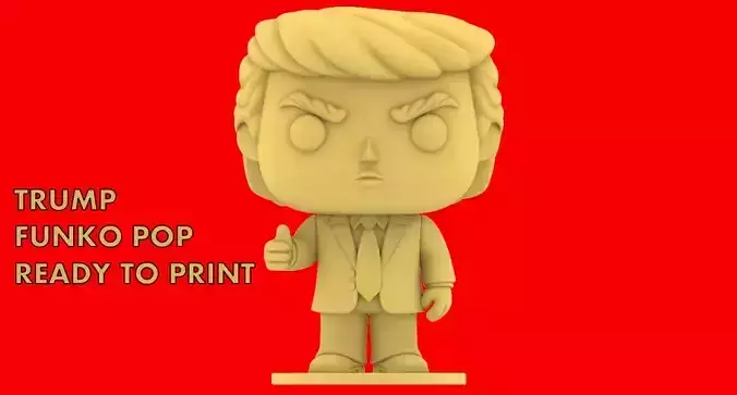Donald Trump Funko Pop Model