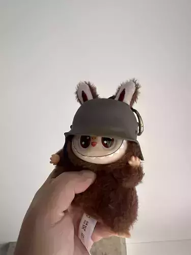 LA BU DU HELMET - STAHLHELM