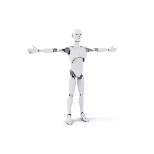 Futuristic Humanoid Robot model pack