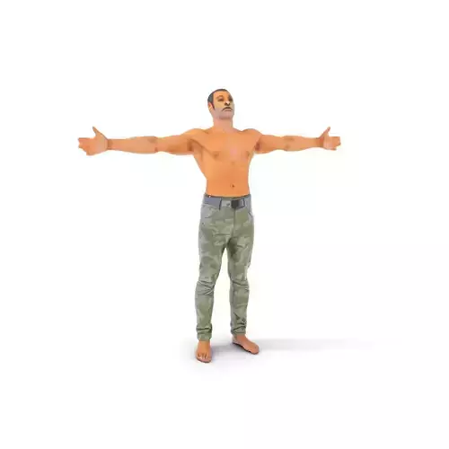 Camo Pants Human model pack