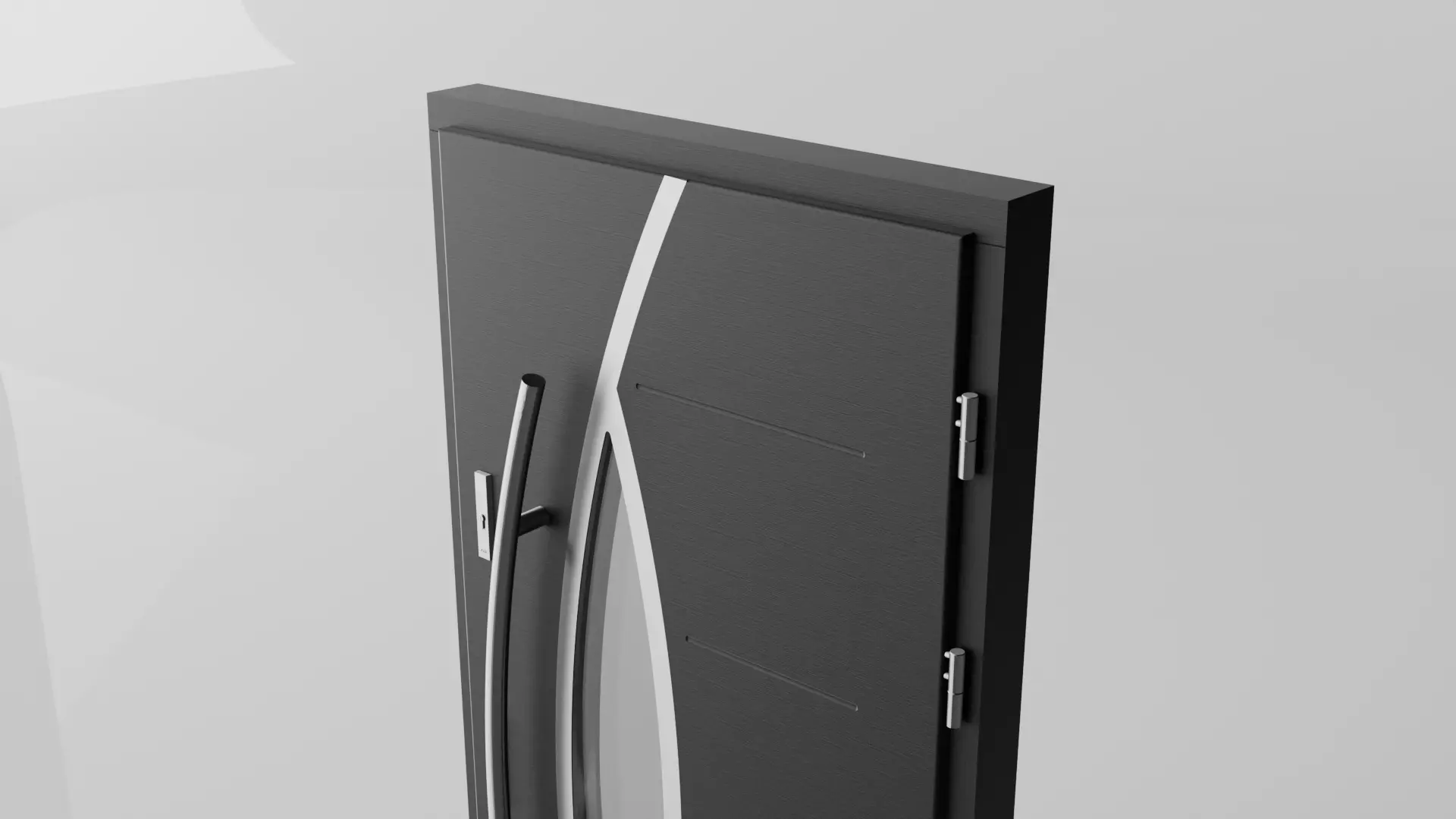 Architecture Doors Scene Studio Free low-poly 3D model_2