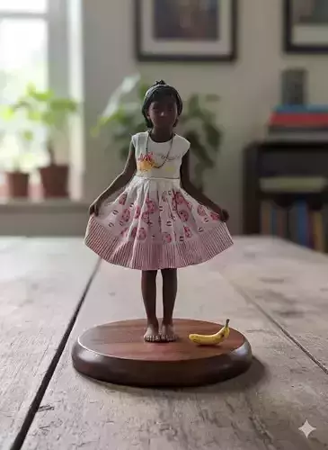 AI created 3d modle nano banana