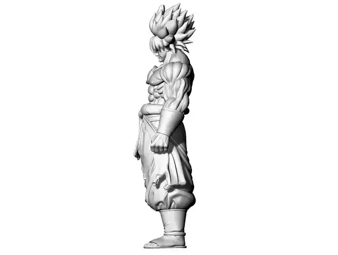 Big Goku Anime stl human