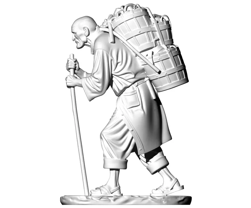 Art Skulpturen Designer Humanes Museum 3D Print Models popular 3D print model_3