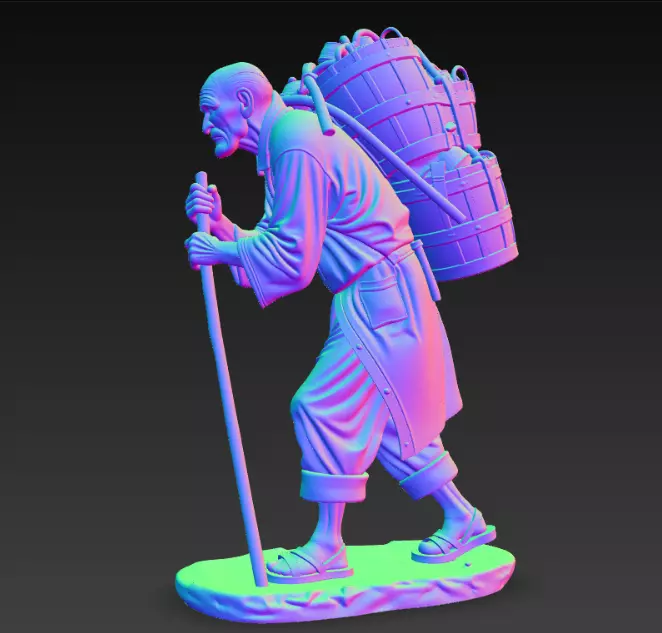 Art Skulpturen Designer Humanes Museum 3D Print Models popular 3D print model_7