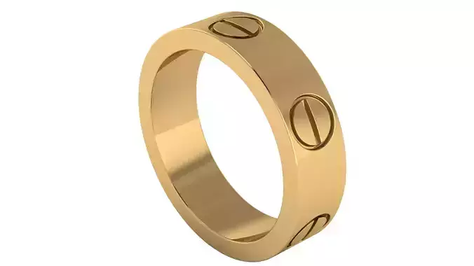 Love Ring Classic Model Size 55