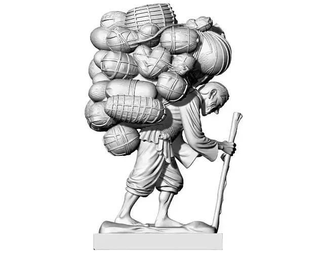 Art Skulpturen Designer  Humanes Museum  3D Print Models popular