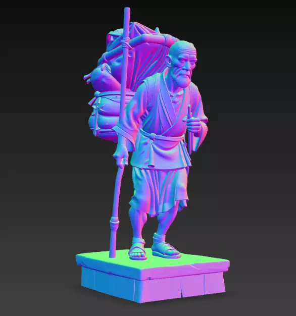 Art Skulpturen Designer Humanes Museum 3D Print Models popular 3D print model_3