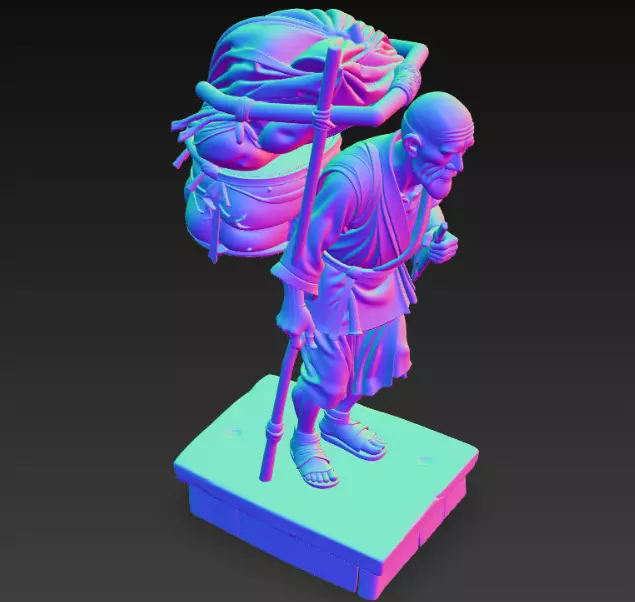 Art Skulpturen Designer Humanes Museum 3D Print Models popular 3D print model_4