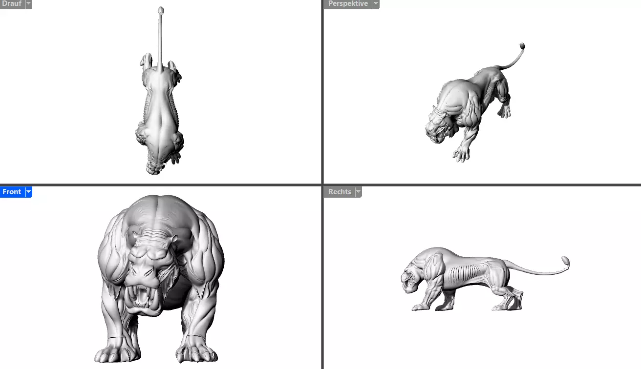 Art Skulpturen Designer Monster Anime 3D Print Models popular 3D print model_3