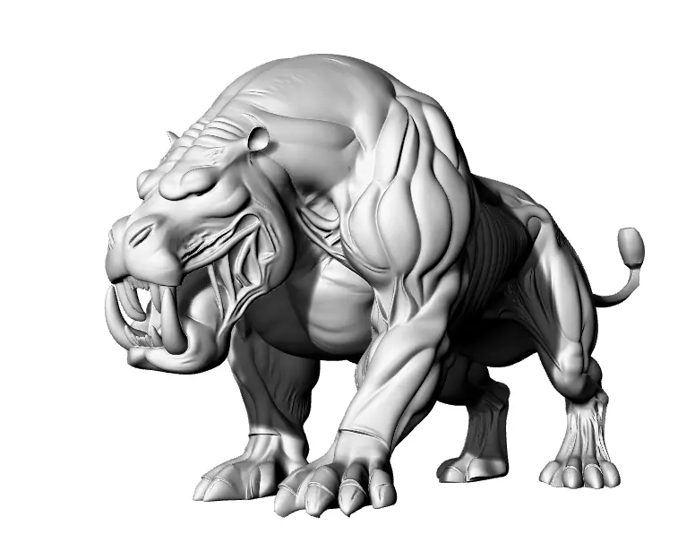 Art Skulpturen Designer Monster Anime 3D Print Models popular 3D print model_0