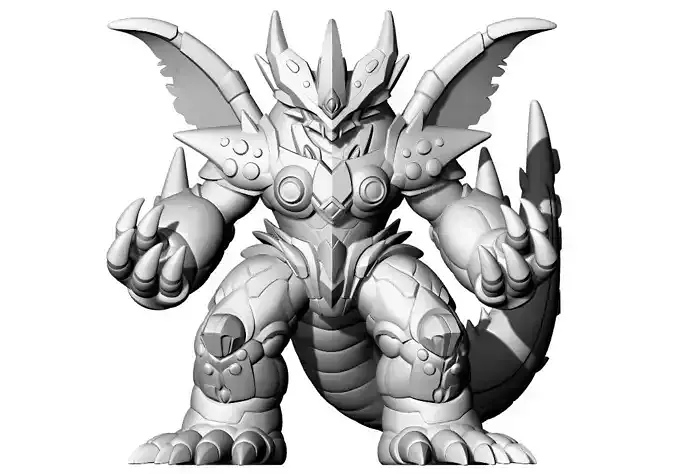 Art Skulpturen Designer  Monster Anime 3D Print Models popular