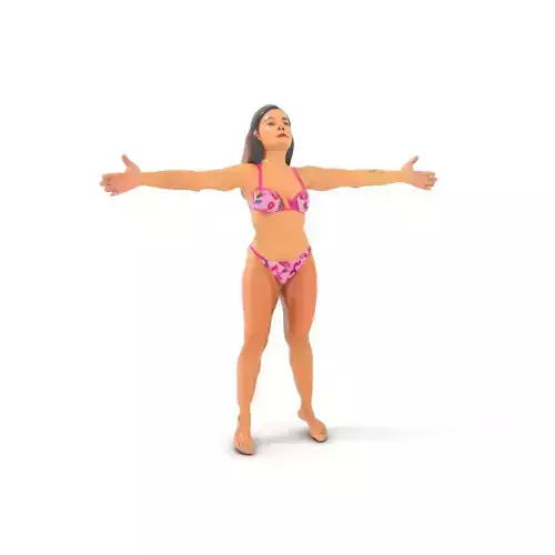 Flamingo Bikini model pack