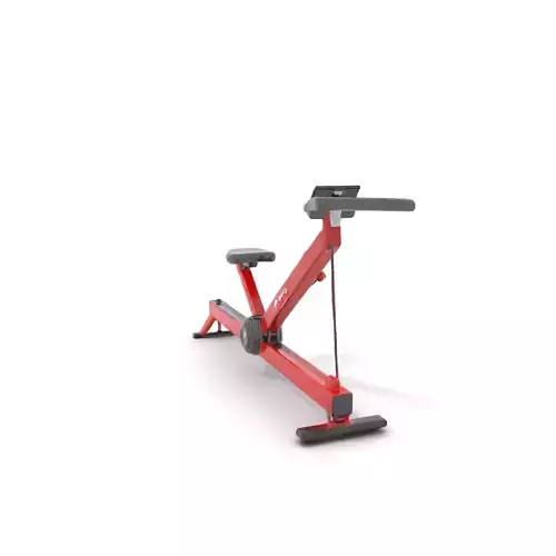 Red Rower Exercise model pack