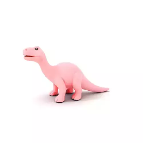 Pink Dinosaur Toy model pack