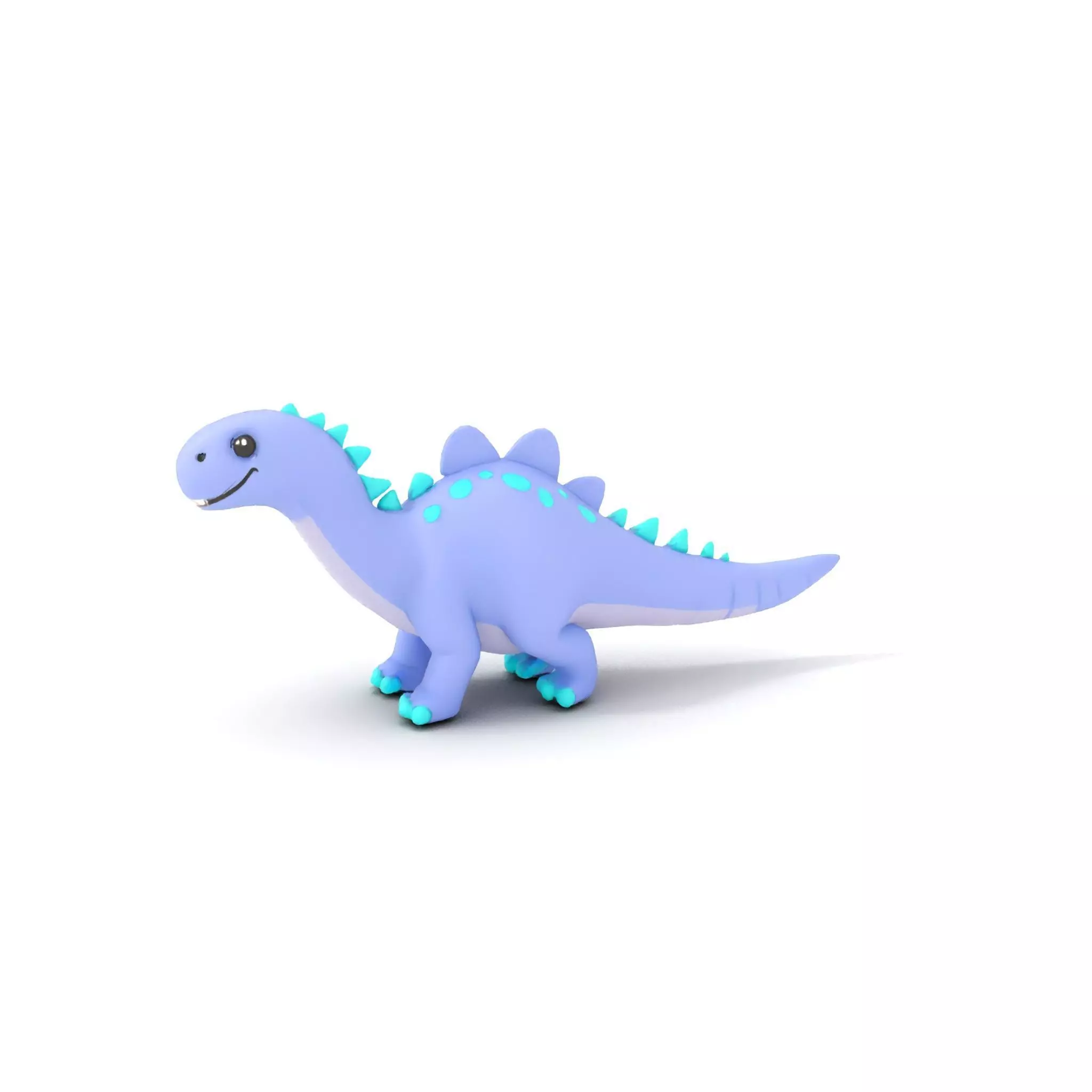 Playful Dinosaur Toy model pack Low-poly 3D model_25