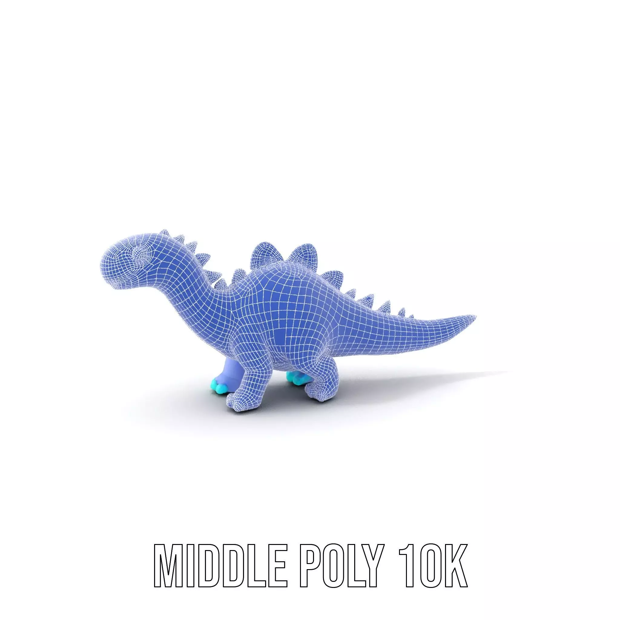 Playful Dinosaur Toy model pack Low-poly 3D model_20