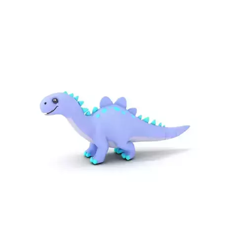 Playful Dinosaur Toy model pack