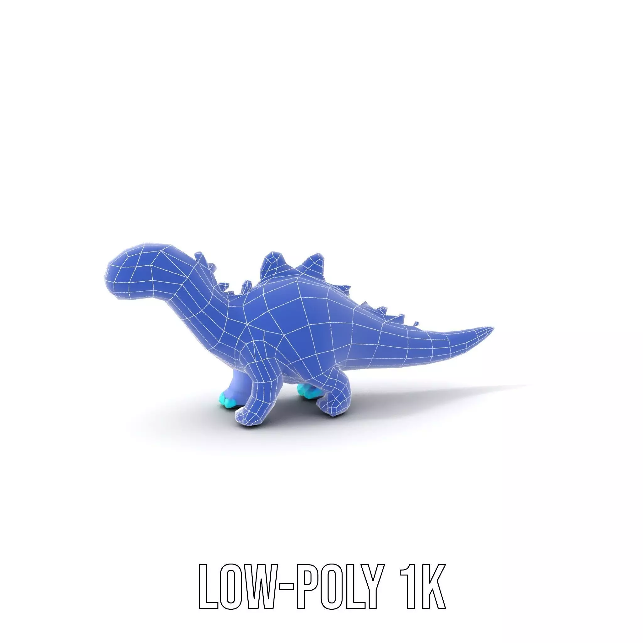 Playful Dinosaur Toy model pack Low-poly 3D model_18