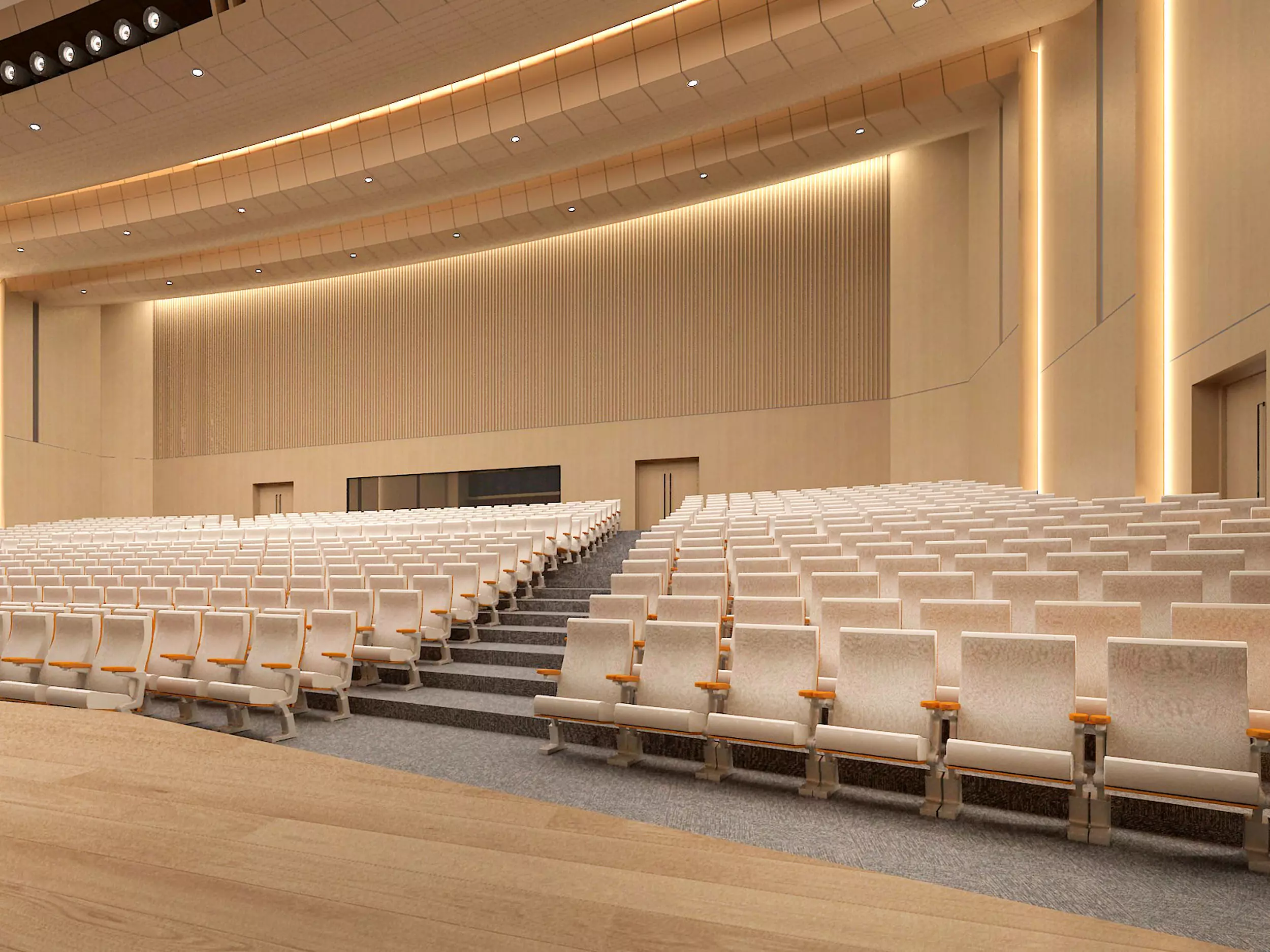 Opera House Low-poly 3D model_2