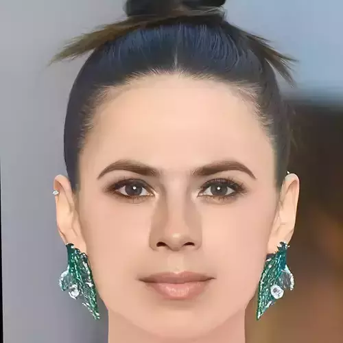 Hayley Atwell Head - No Hair - Low poly head for game