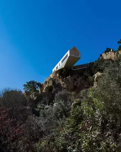 Beyond the cliff line- exterior scene