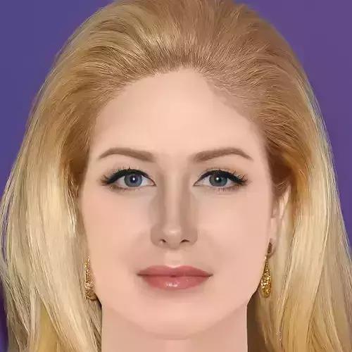Heidi Montag Head - No Hair - Low poly head for game