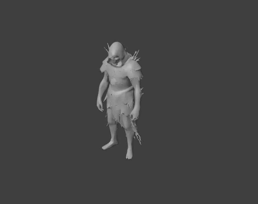 Forest Wraith Low-poly 3D model_17