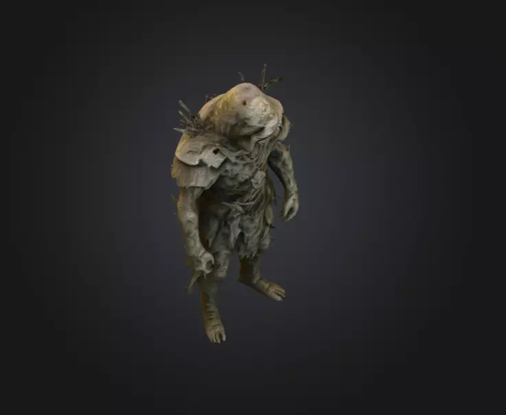 Forest Wraith Low-poly 3D model_10