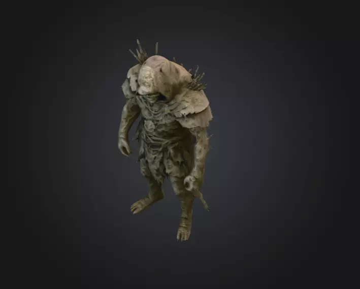 Forest Wraith Low-poly 3D model_11