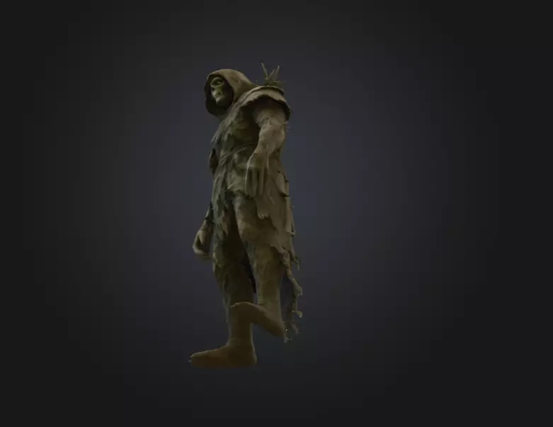 Forest Wraith Low-poly 3D model_14