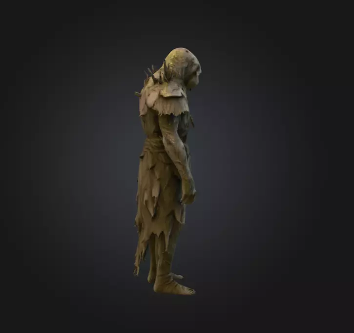 Forest Wraith Low-poly 3D model_3