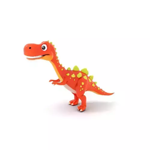 Playful Dino Orange model pack