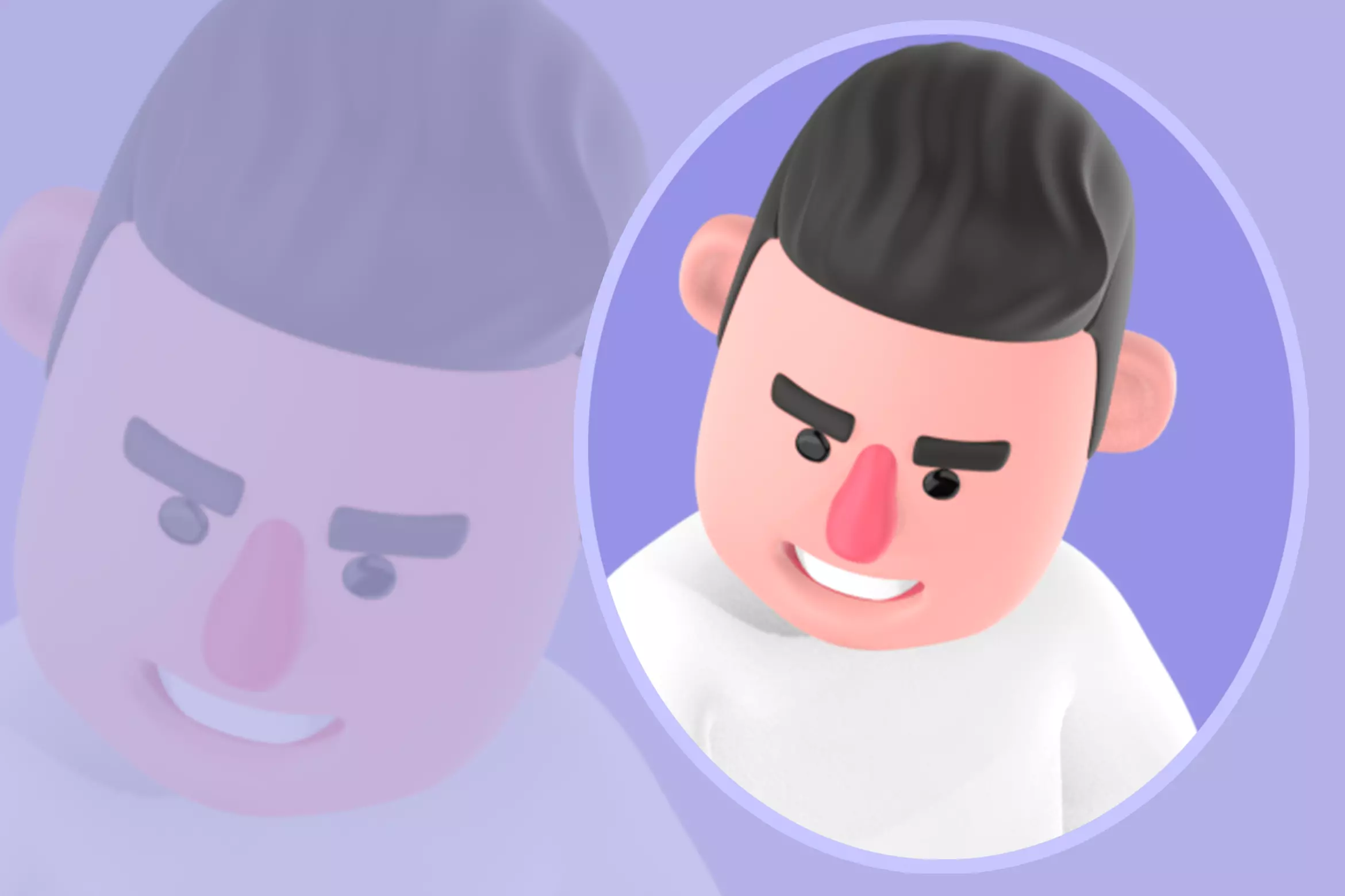 Stylized 3D Male Photographer Character - Low Angle Shot 3D model_0