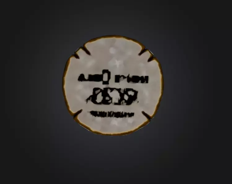 Blaze Totem Low-poly 3D model_16