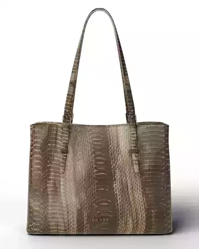 Luxury Textured Tote Bag