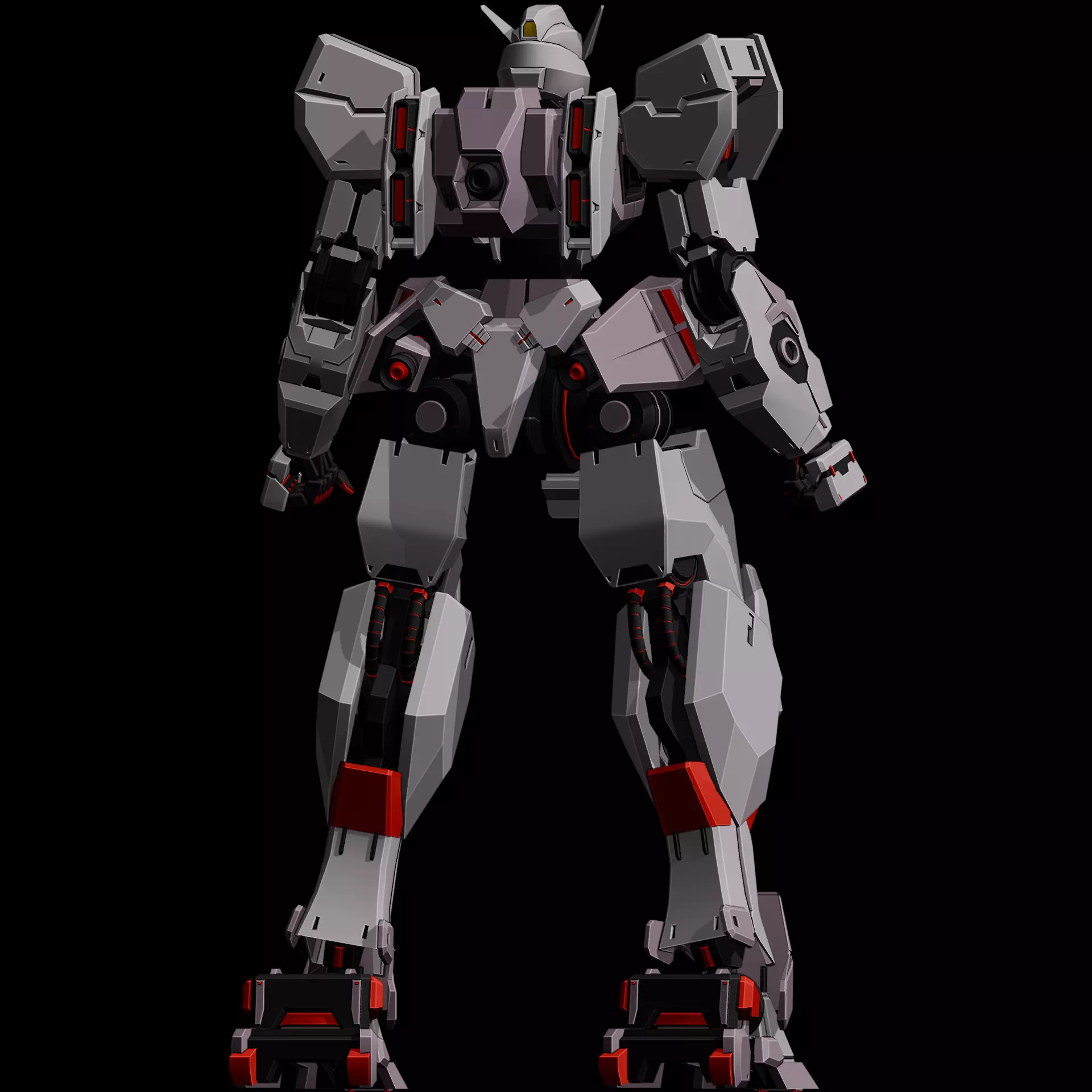 Gundvolva Gundam 3D Art 3D model_5