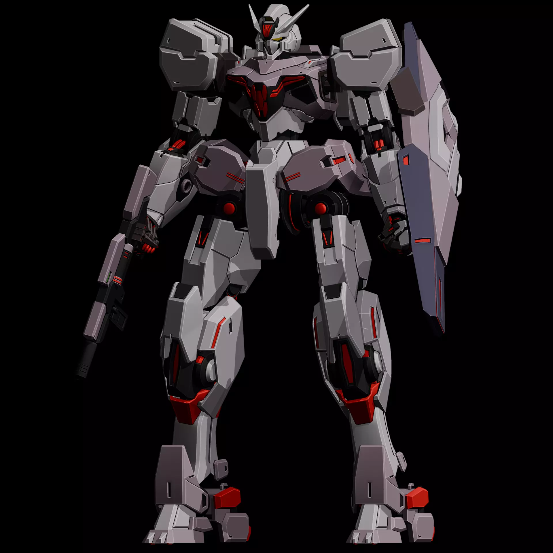 Gundvolva Gundam 3D Art 3D model_7