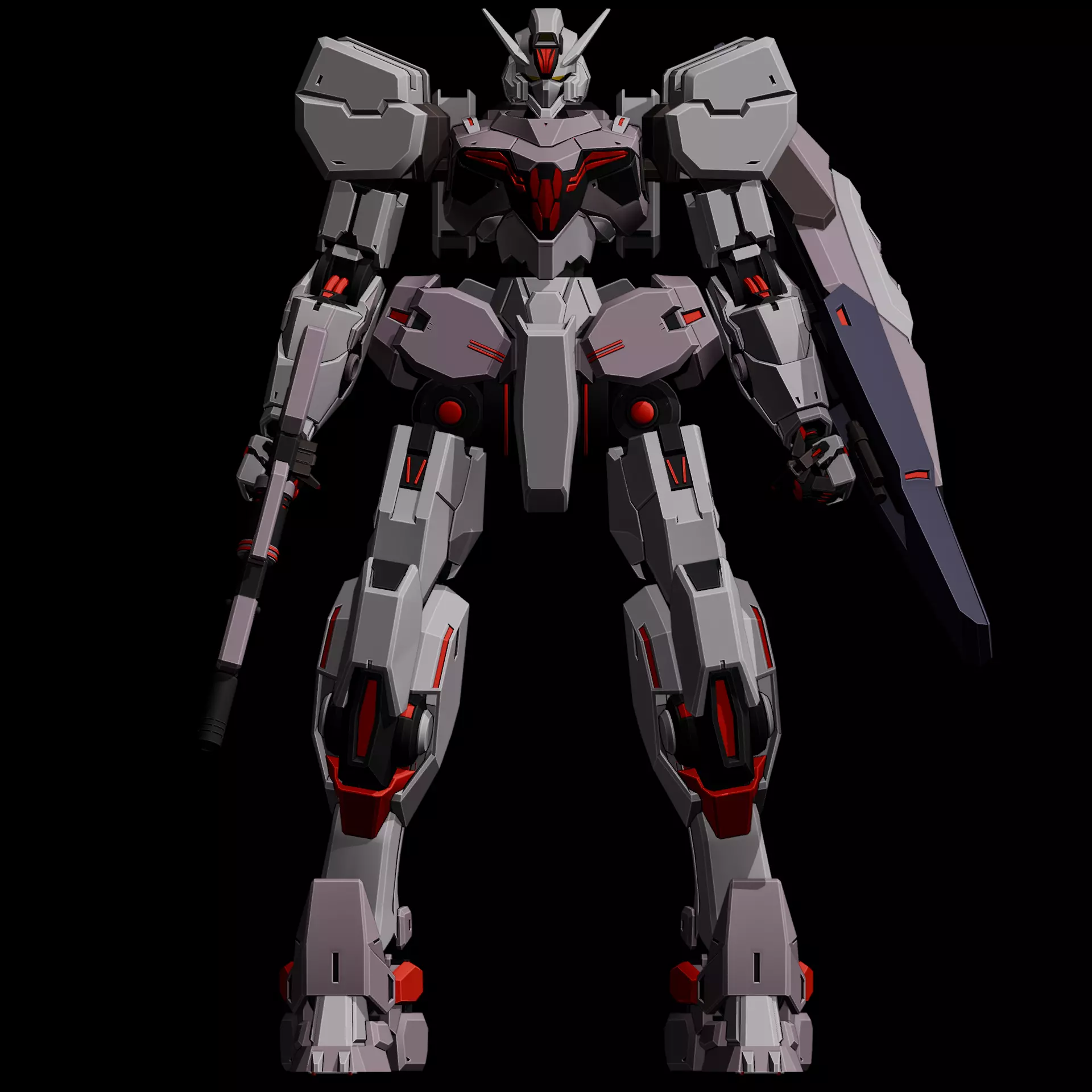 Gundvolva Gundam 3D Art 3D model_6