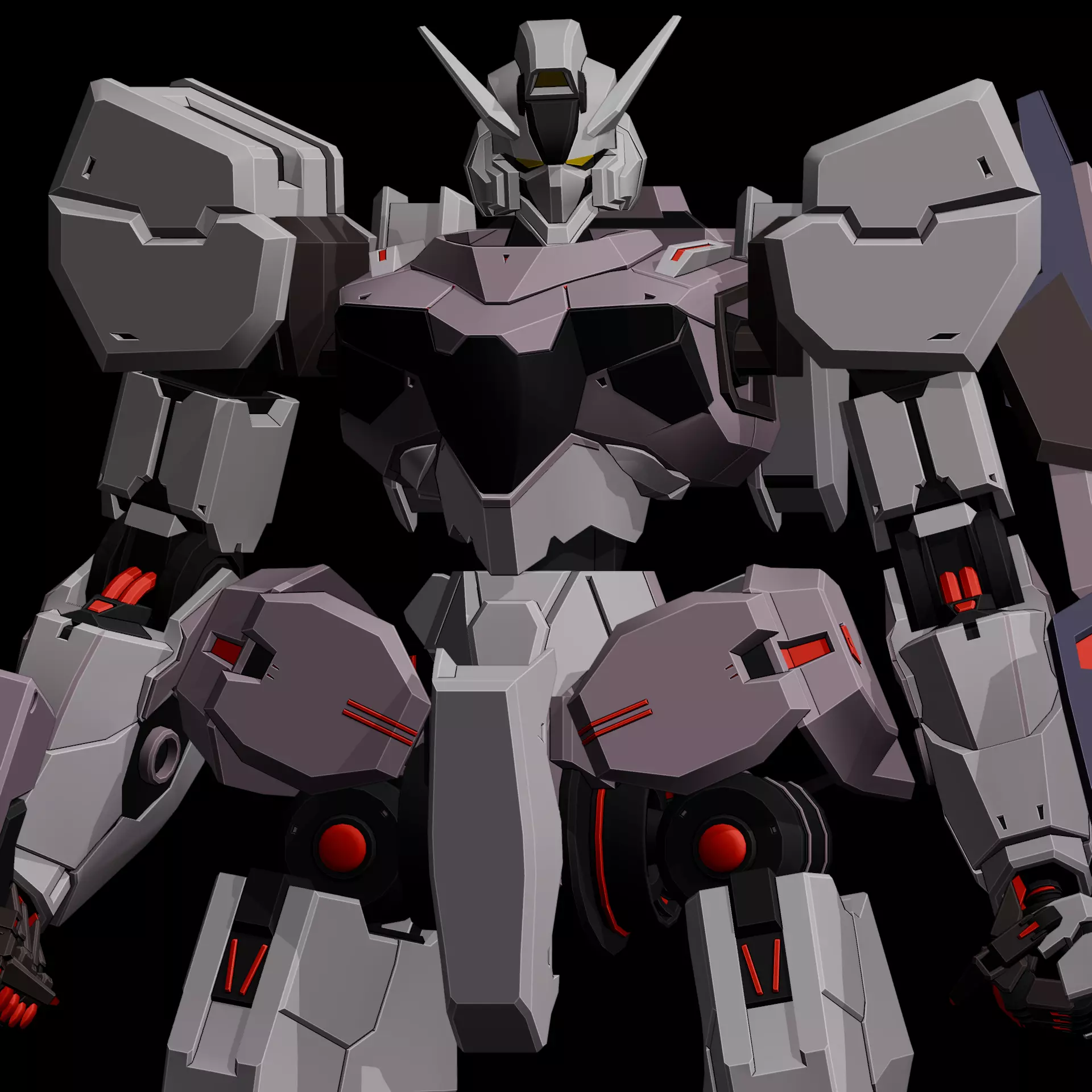 Gundvolva Gundam 3D Art 3D model_9