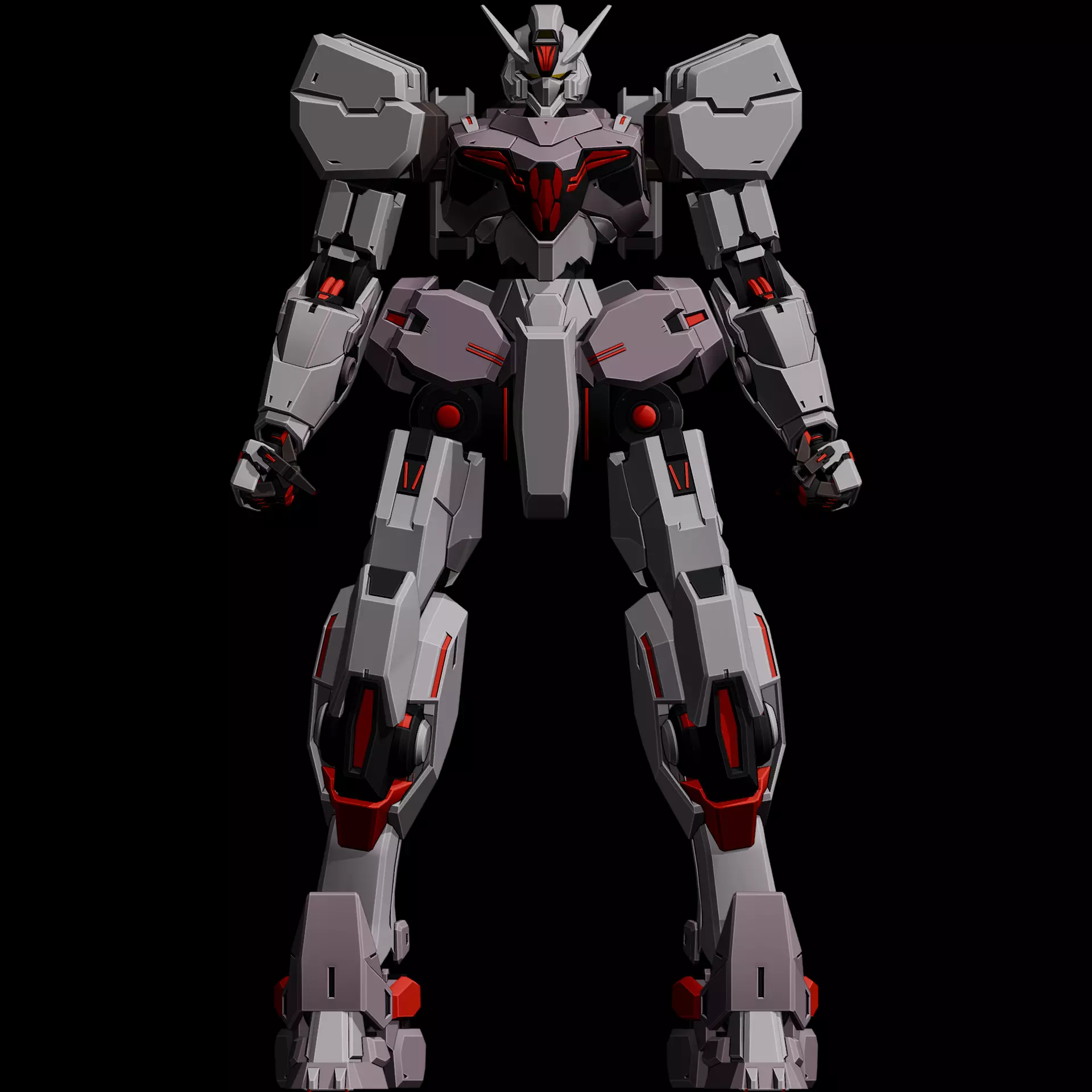 Gundvolva Gundam 3D Art 3D model_3